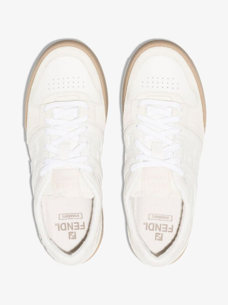 Neutral Match Low Top Leather Sneakers