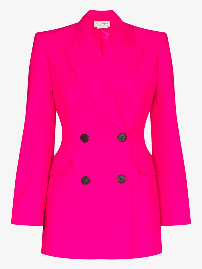 Double-breasted Wool Blazer
