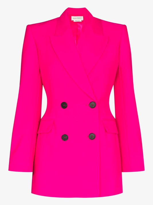 Double-breasted Wool Blazer