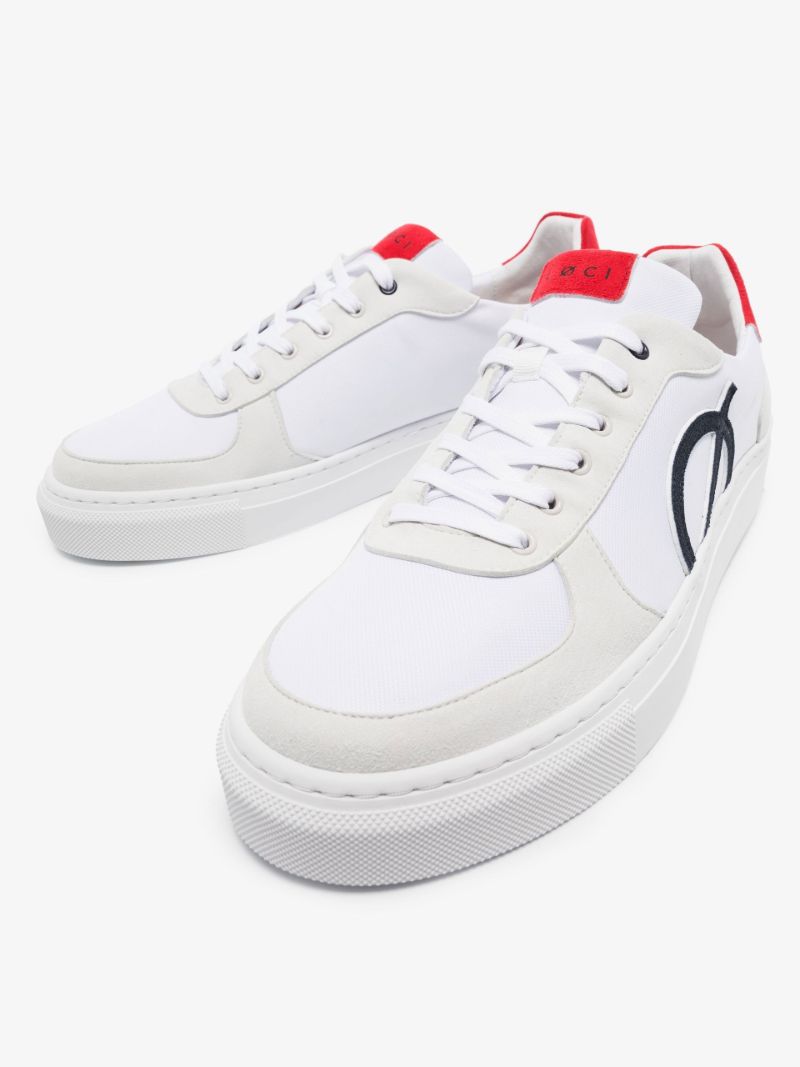 White Seven Low Top Sneakers