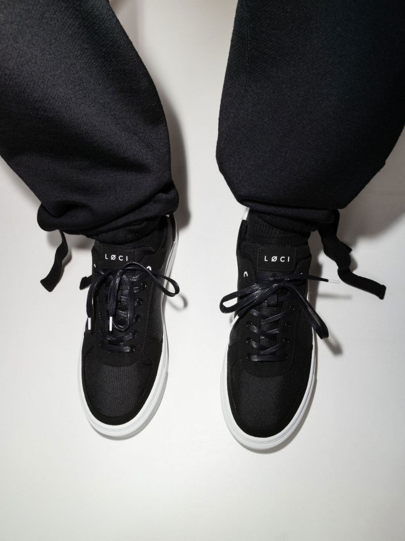 Black Seven Low Top Sneakers