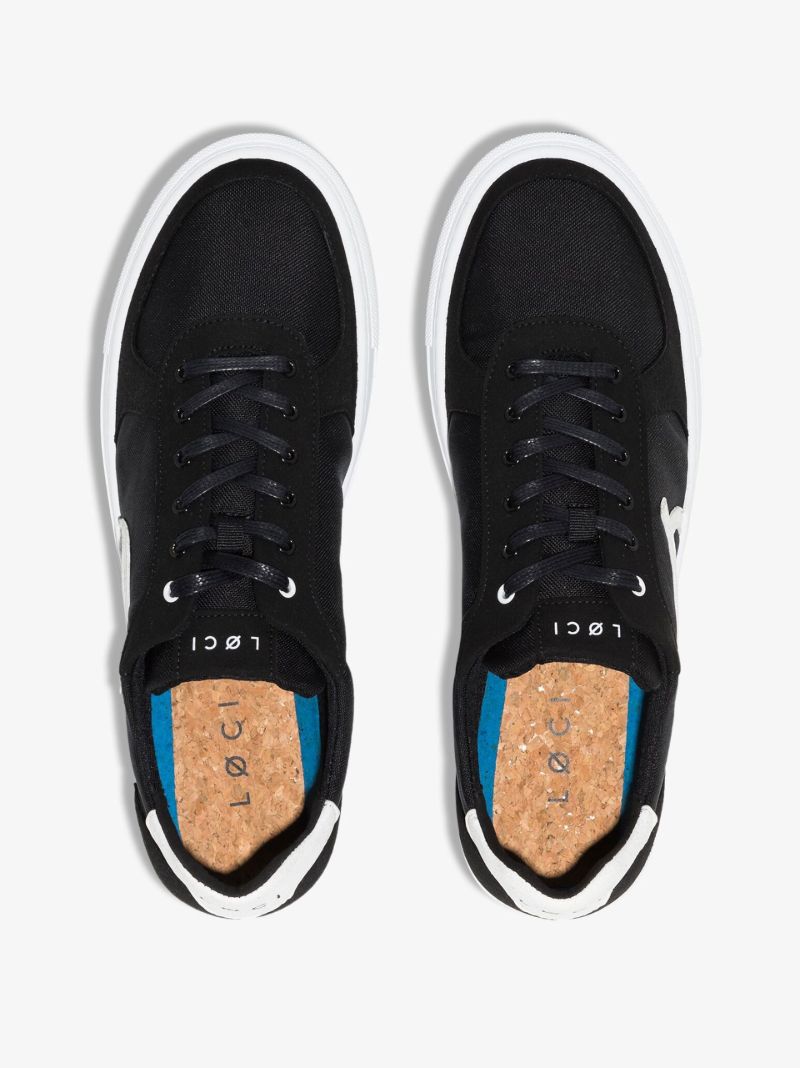 Black Seven Low Top Sneakers