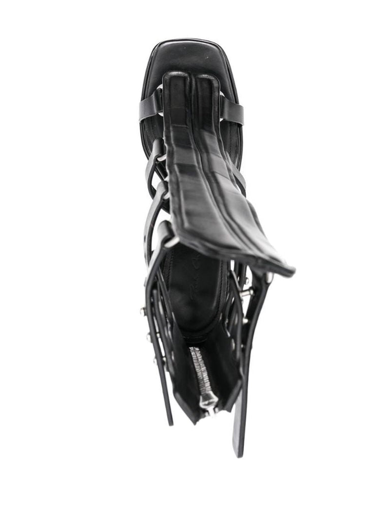 Black 175 Spartan Sandals