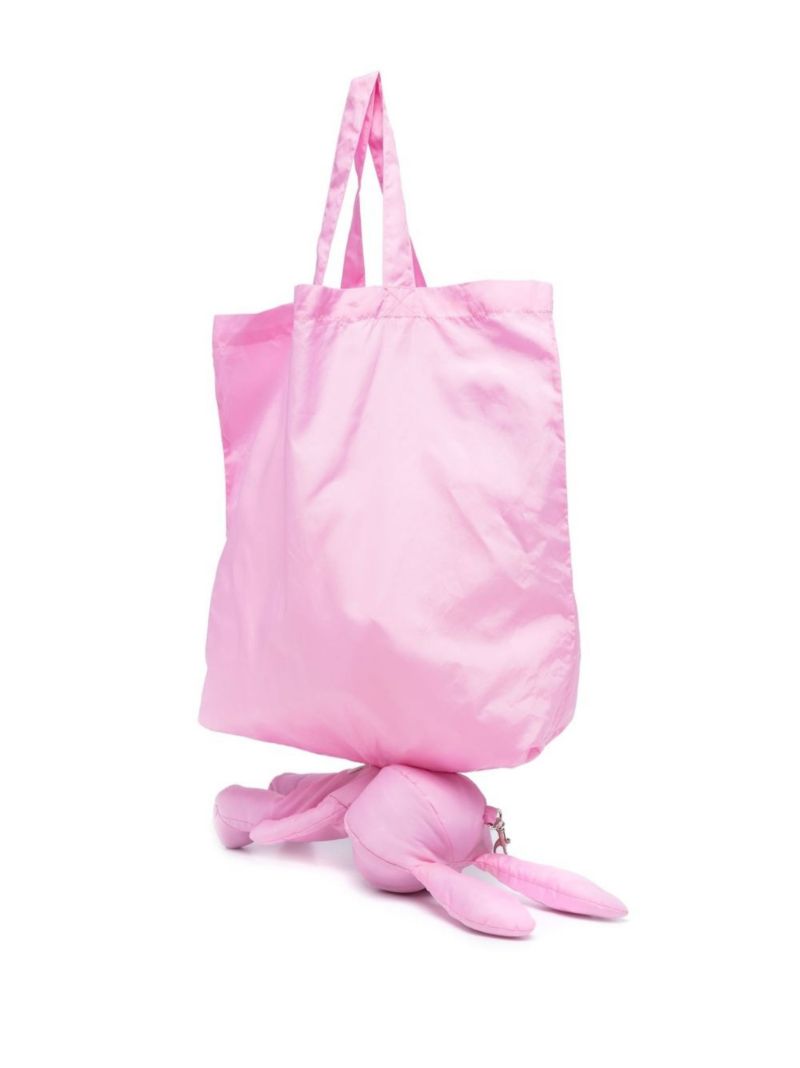 Pink Bunny Tote Bag