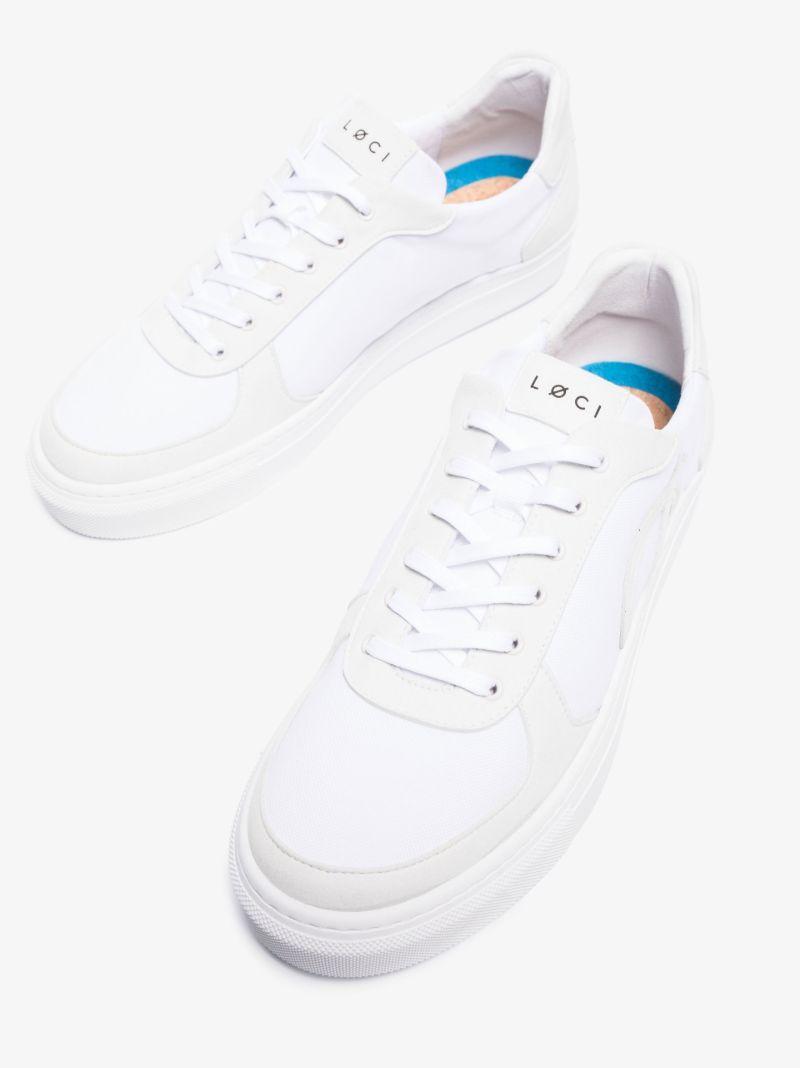 White Seven Low Top Sneakers