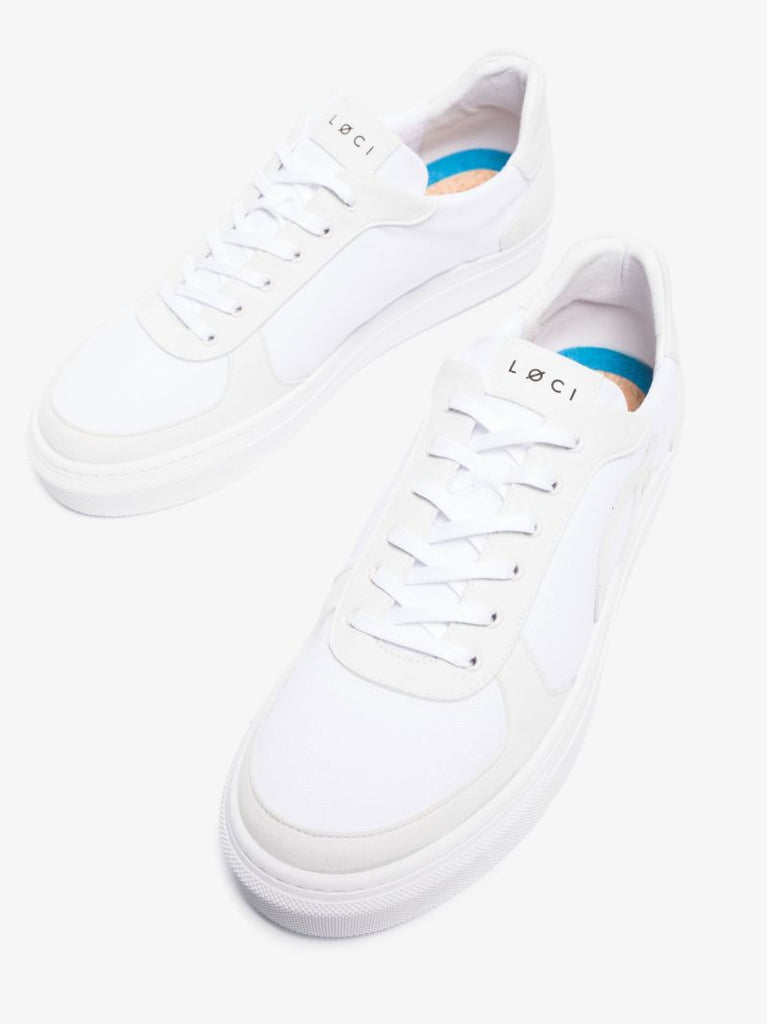White Seven Low Top Sneakers