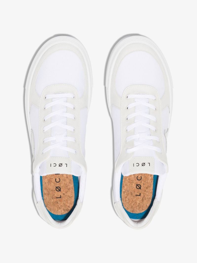 White Seven Low Top Sneakers