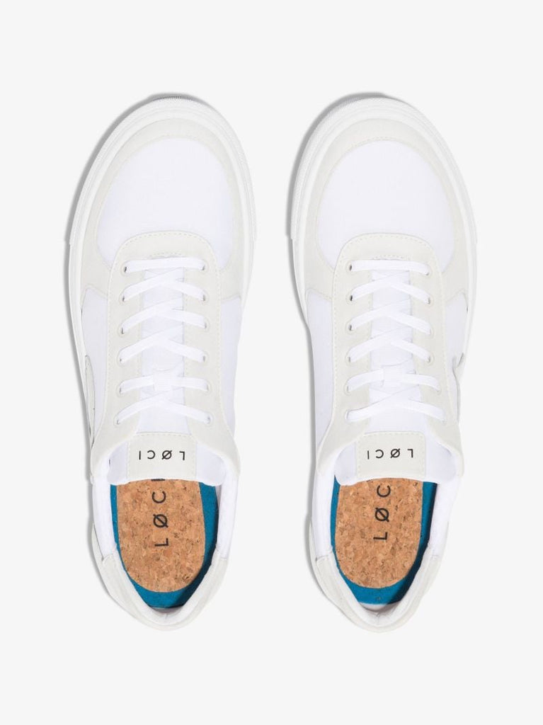 White Seven Low Top Sneakers