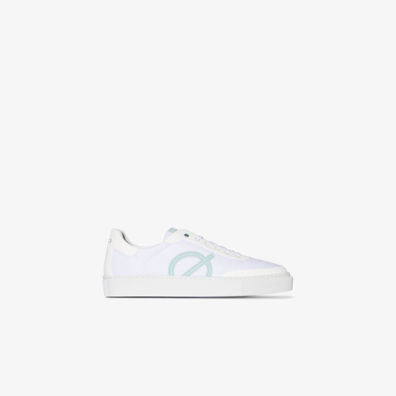 White Eight Low Top Sneakers