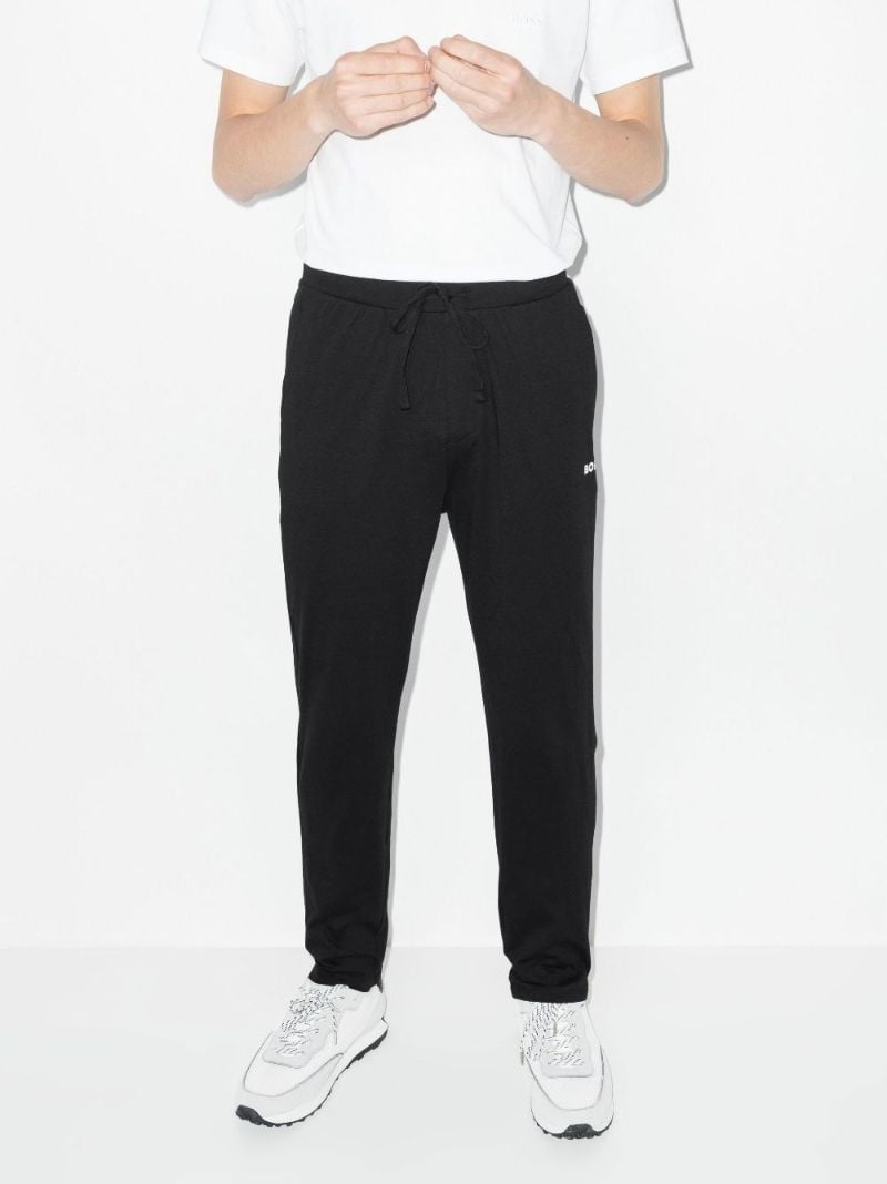 Striped Cotton Track Pants
