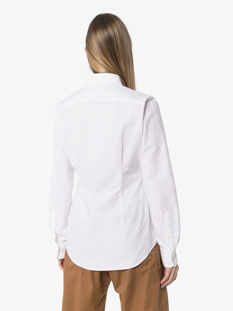 Logo-embroidered Oxford Shirt