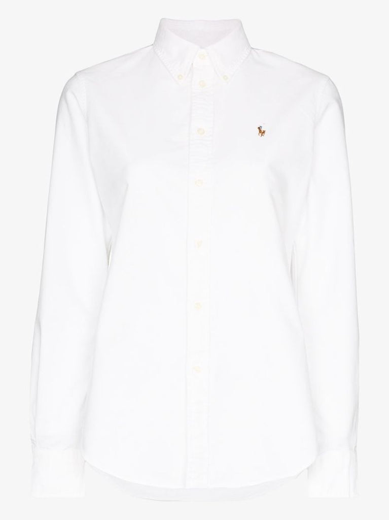 Logo-embroidered Oxford Shirt
