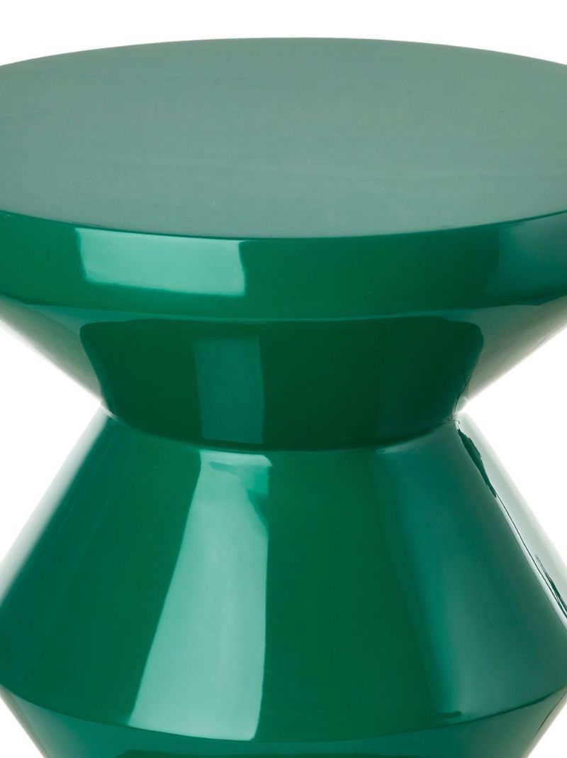 Green Zig Zag Stool