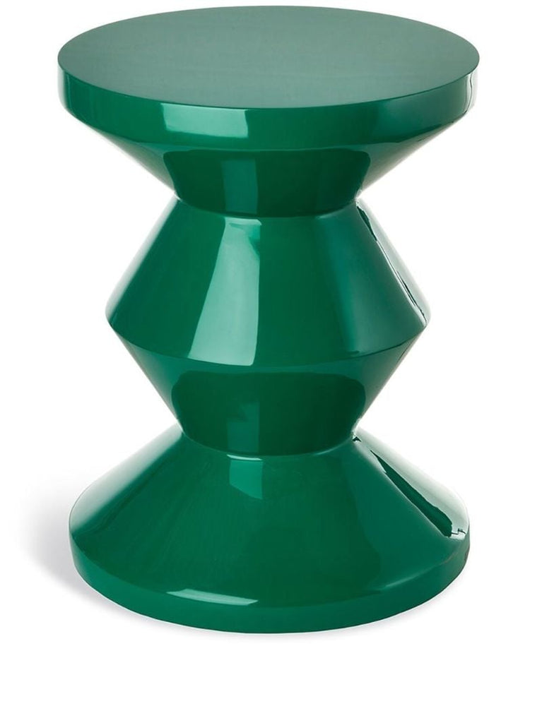 Green Zig Zag Stool