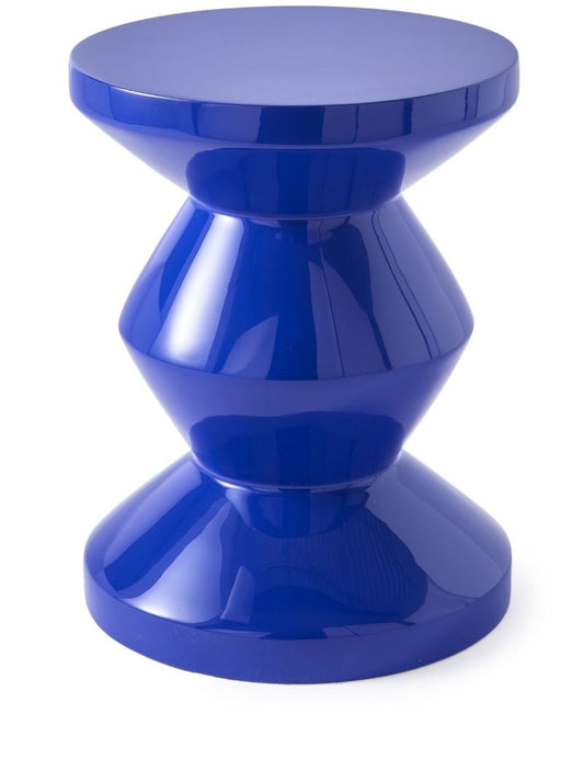 Blue Zig Zag Stool