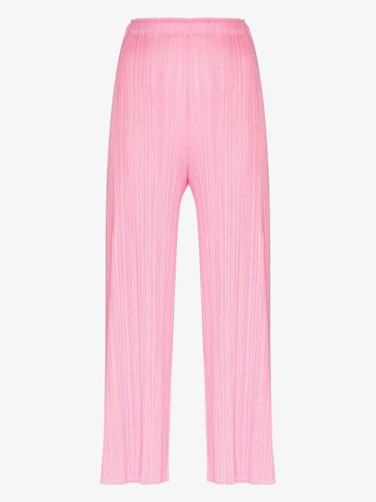 Monthly Colors March Wide Leg PlissÃ_x0083_Â© Trousers