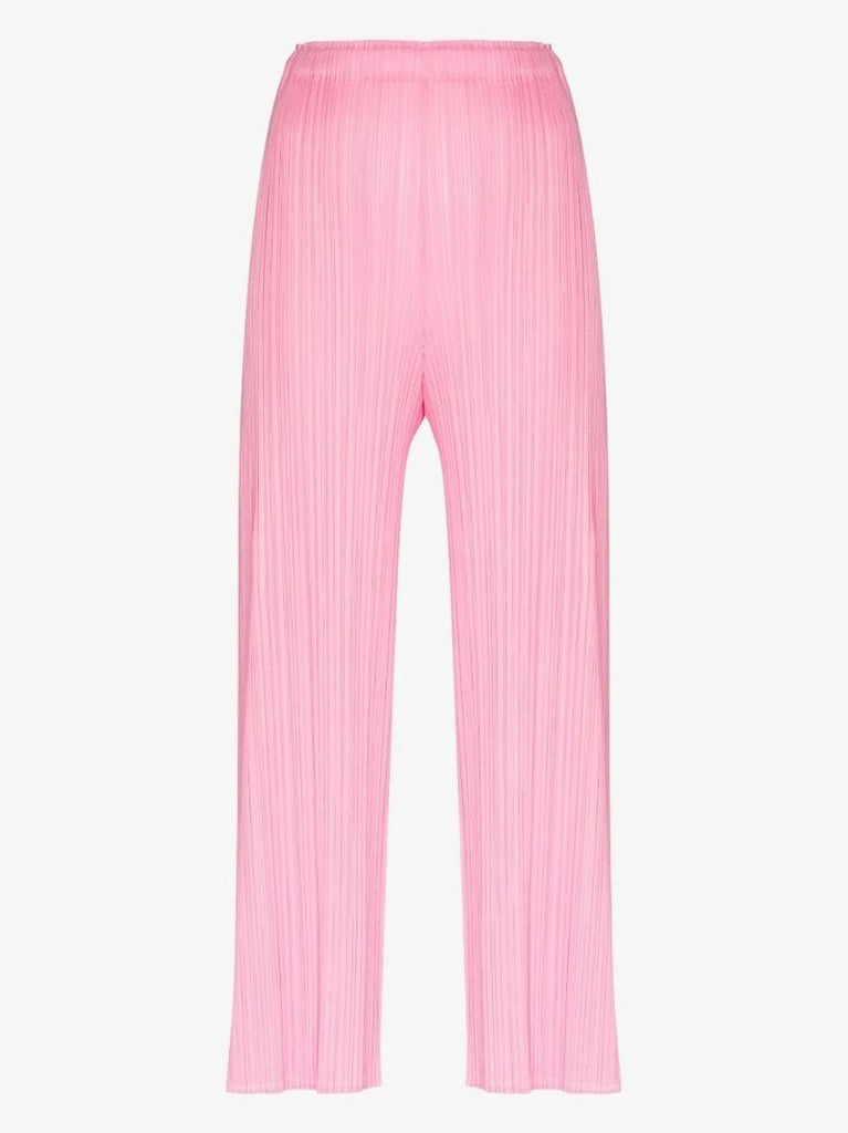 Monthly Colors March Wide Leg PlissÃ_x0083_Â© Trousers