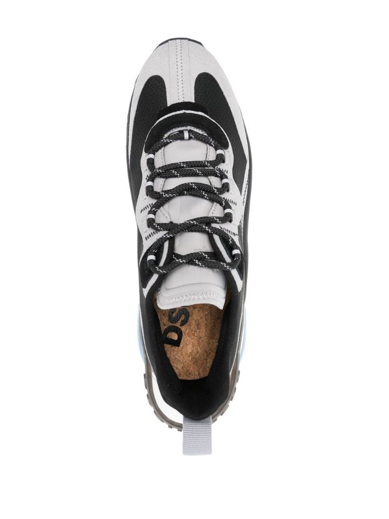 Black Bubble Low-top Sneakers
