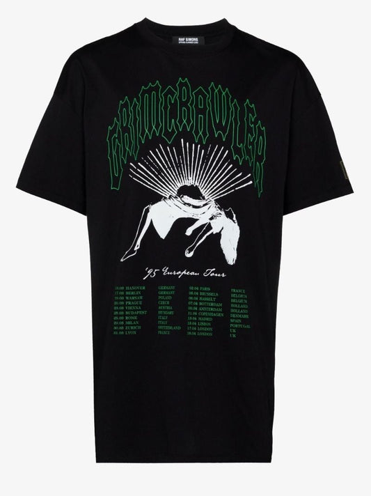 Grimcrawler Printed Cotton T-shirt