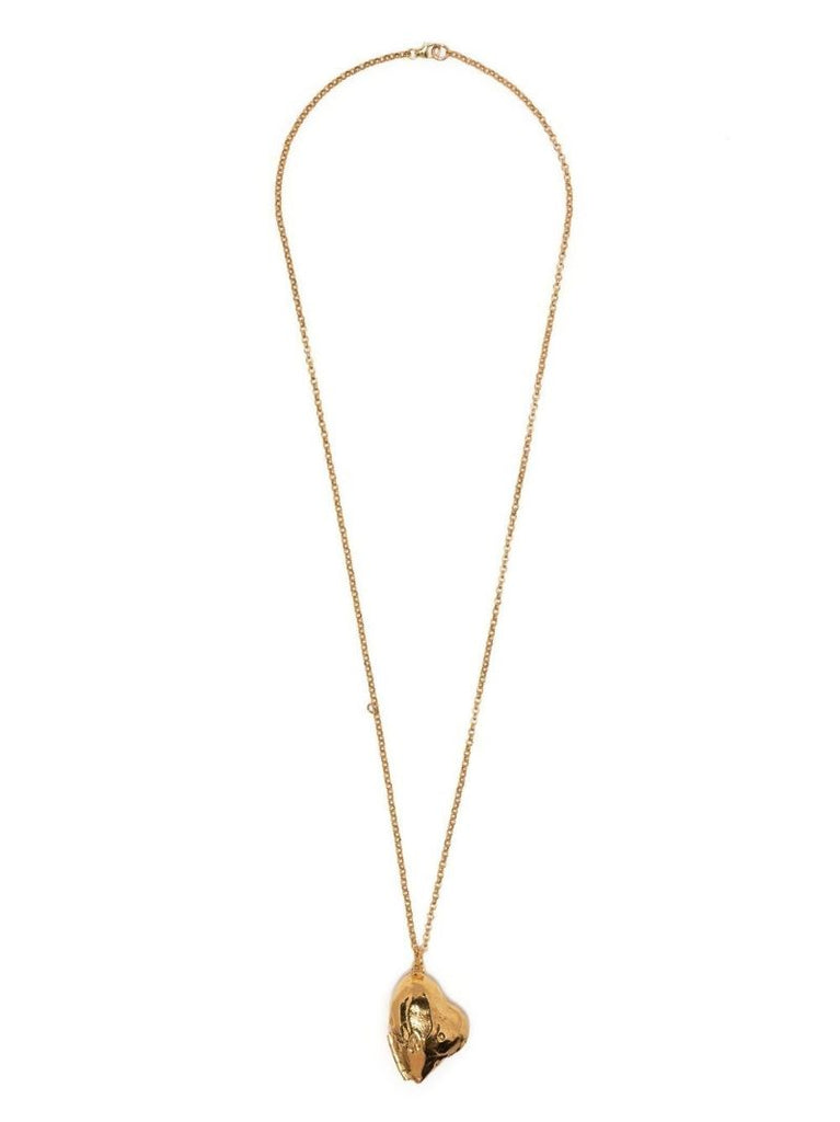 Gold-plated the Flame of Desire Locket Necklace
