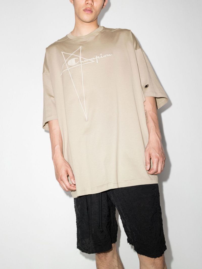 X Champion Tommy Logo Cotton T-shirt