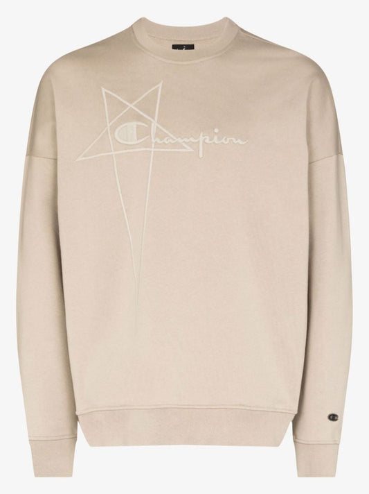 X Champion Logo Cotton Sweatshirt