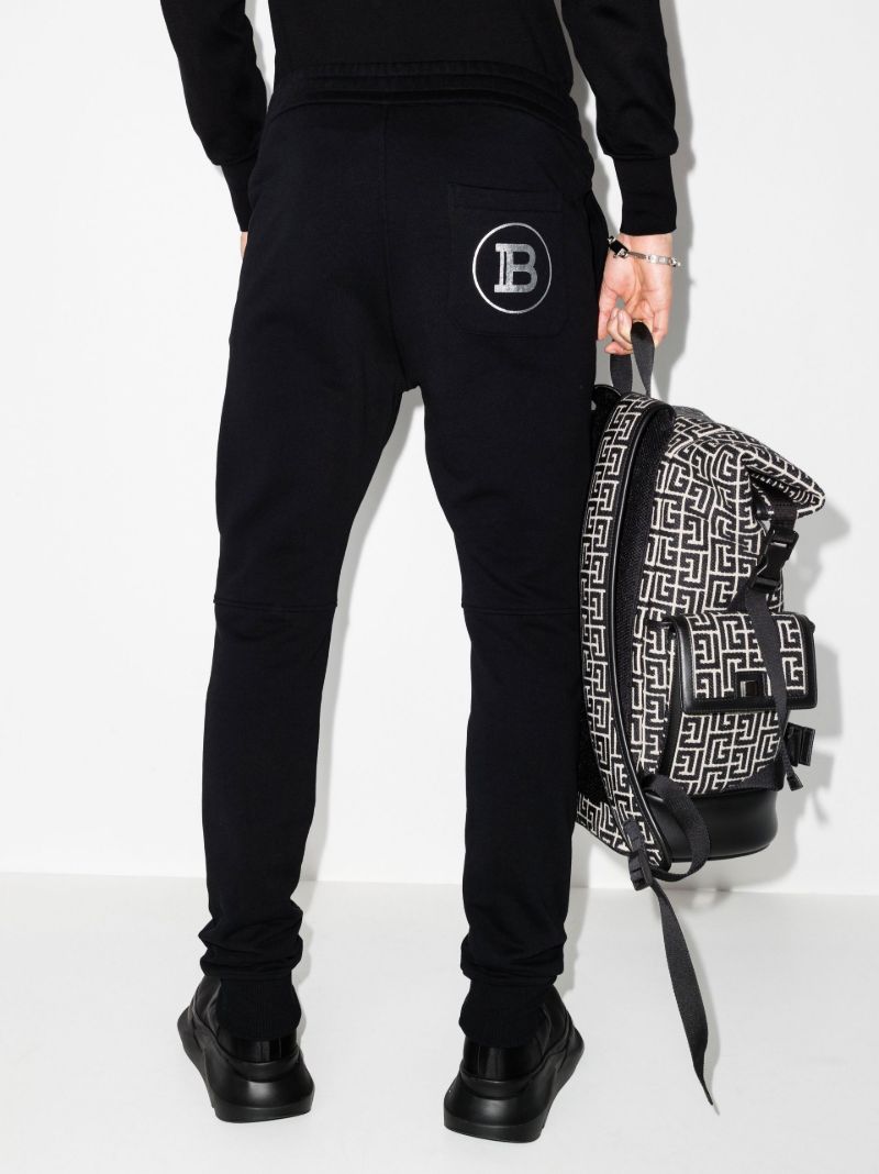 Logo Cotton Track Pants