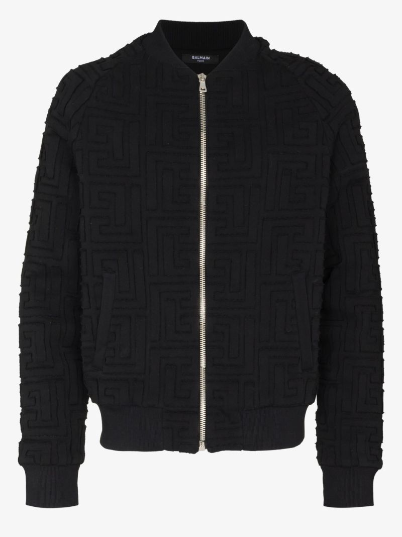 Monogram Cotton Bomber Jacket
