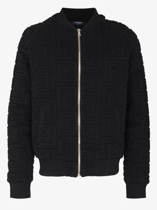 Monogram Cotton Bomber Jacket
