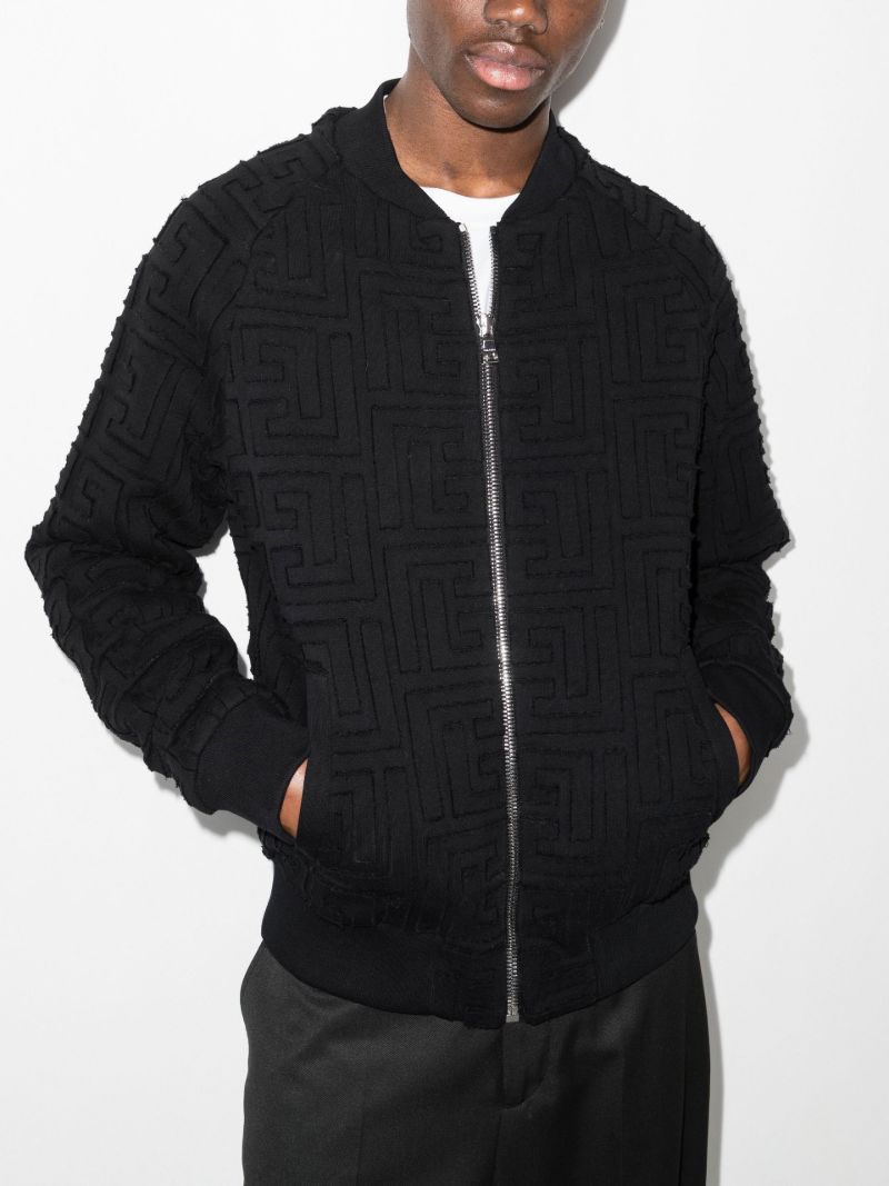 Monogram Cotton Bomber Jacket