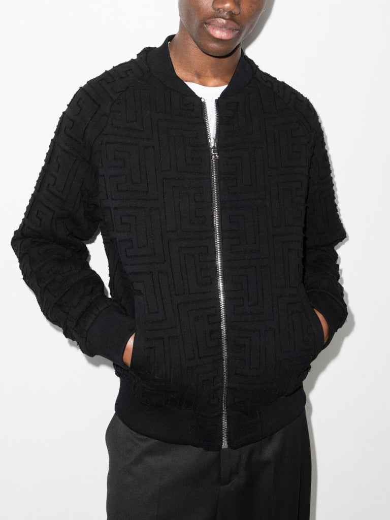 Monogram Cotton Bomber Jacket