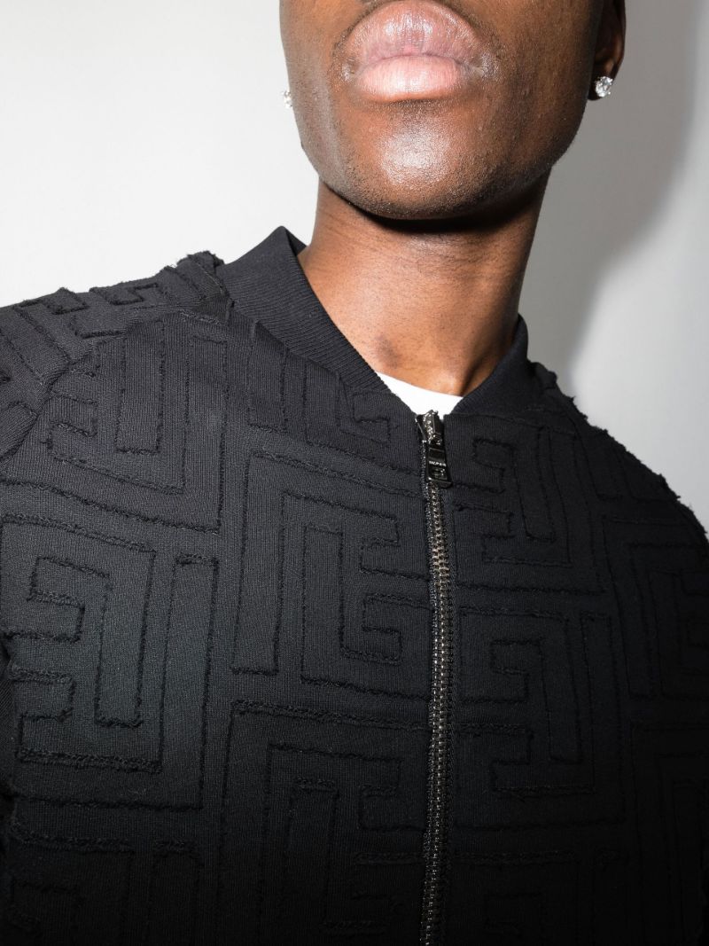 Monogram Cotton Bomber Jacket