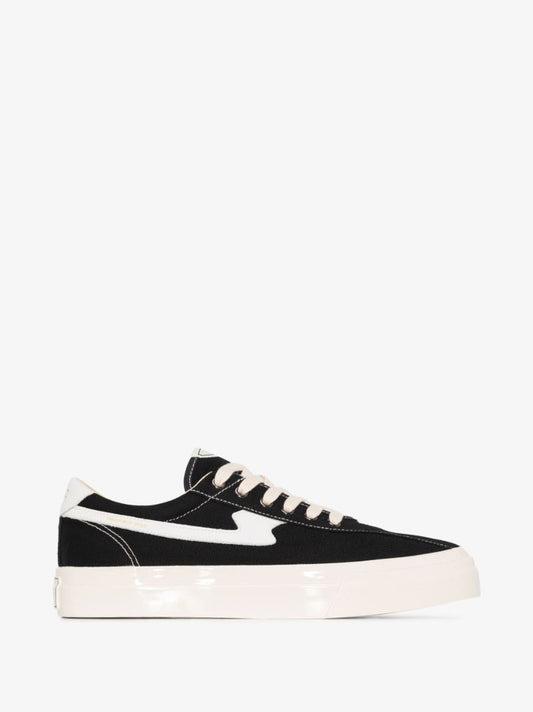 Black Dellow S-strike Low Top Canvas Sneakers