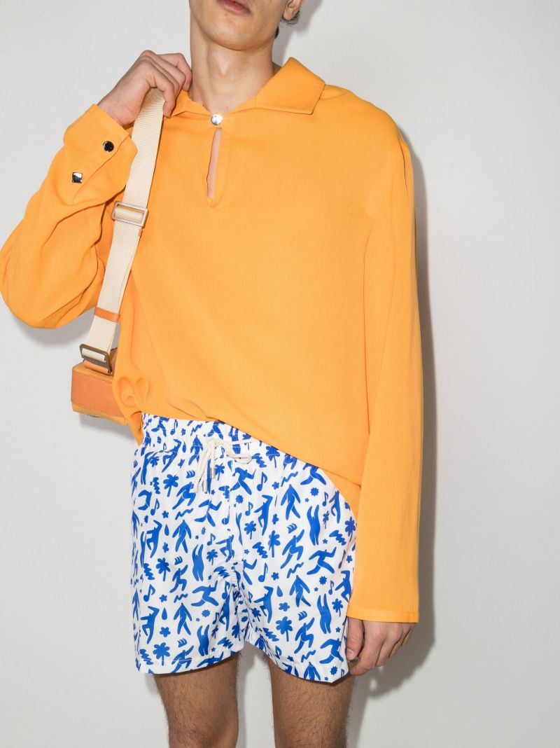 Printed Swim Shorts