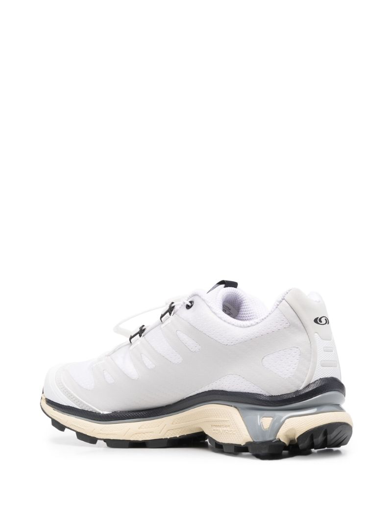 White Xt-4 Panelled Low Top Sneakers