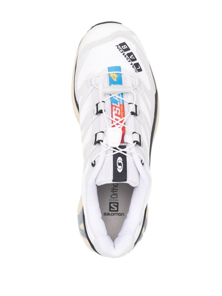 White Xt-4 Panelled Low Top Sneakers