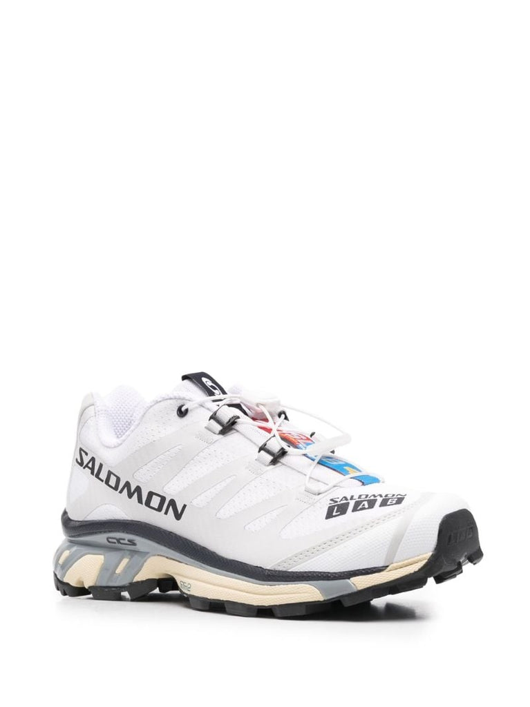 White Xt-4 Panelled Low Top Sneakers