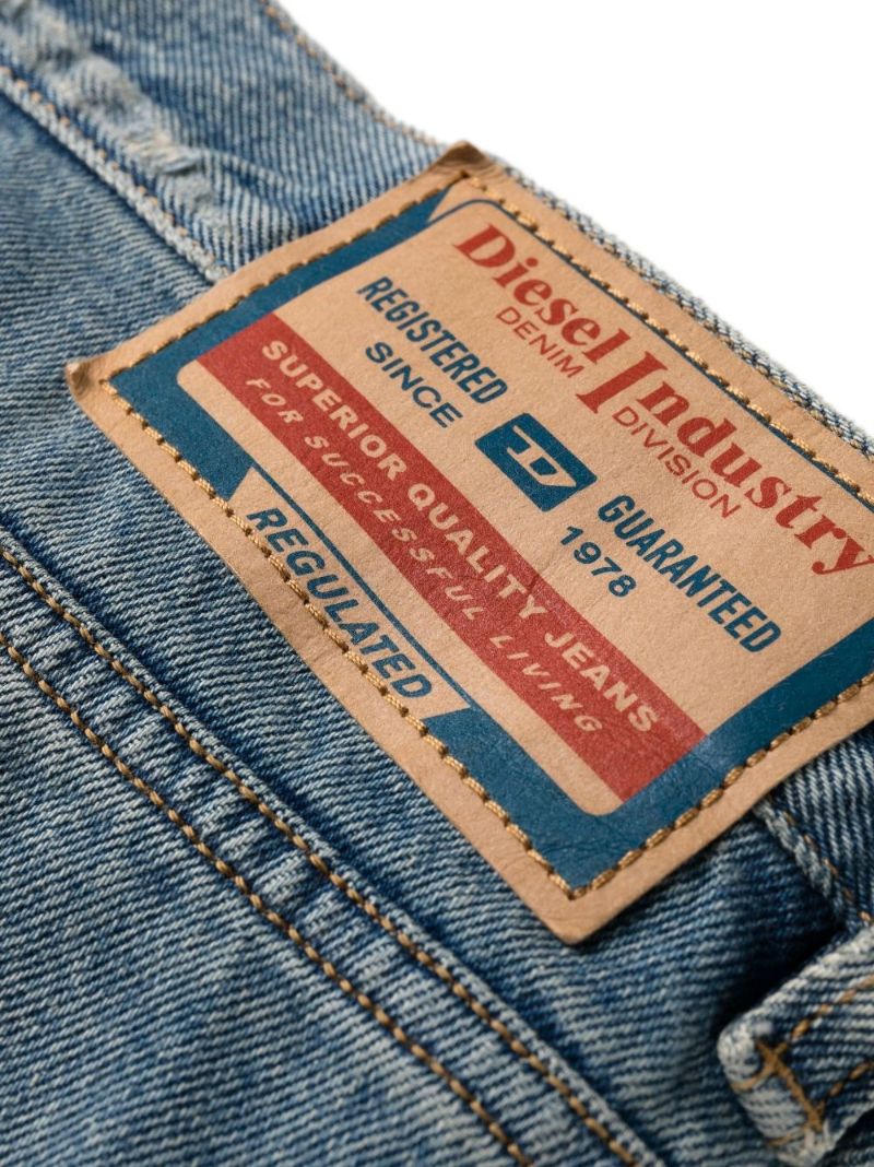Blue 2010 Straight-leg Jeans