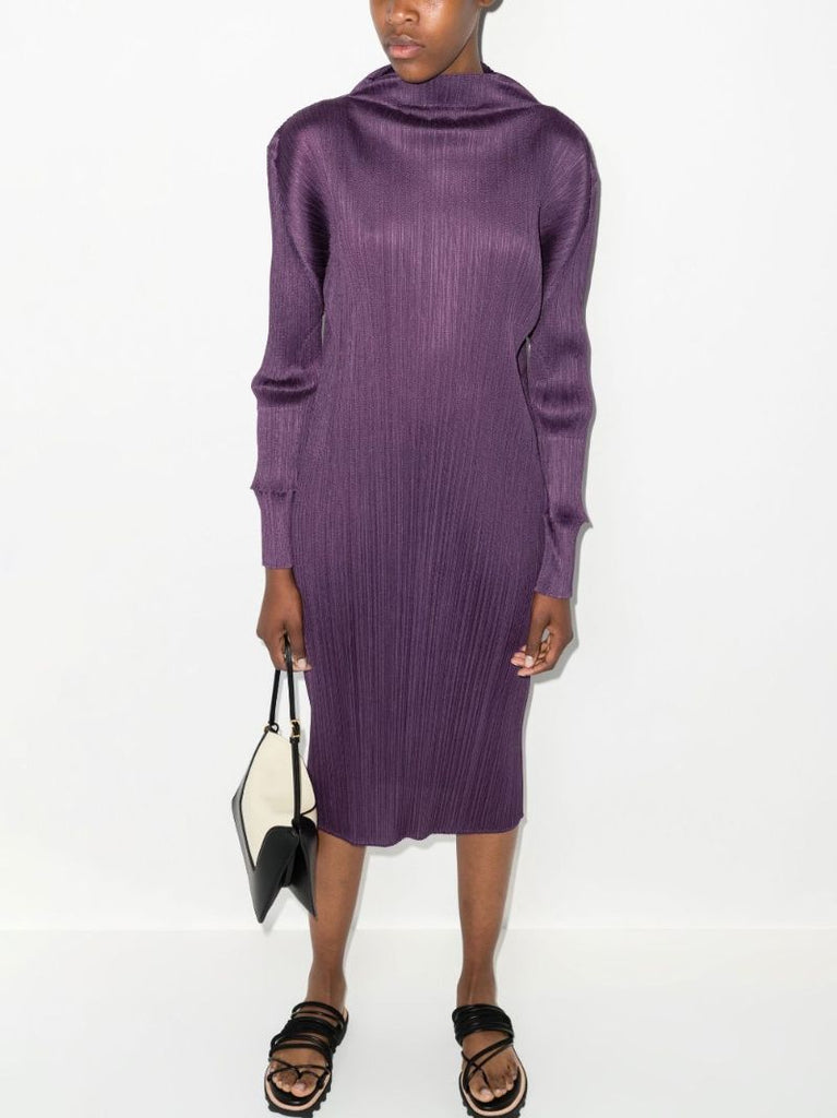 Monthly Colours February PlissÃ_x0083_Â© Midi Dress