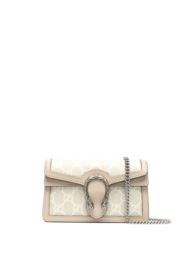 Neutral Dionysus Super Mini Gg Supreme Cross Body Bag