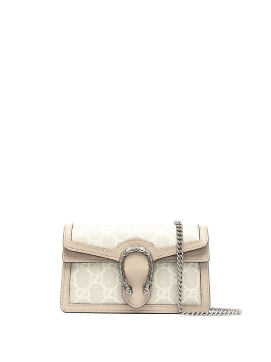 Neutral Dionysus Super Mini Gg Supreme Cross Body Bag