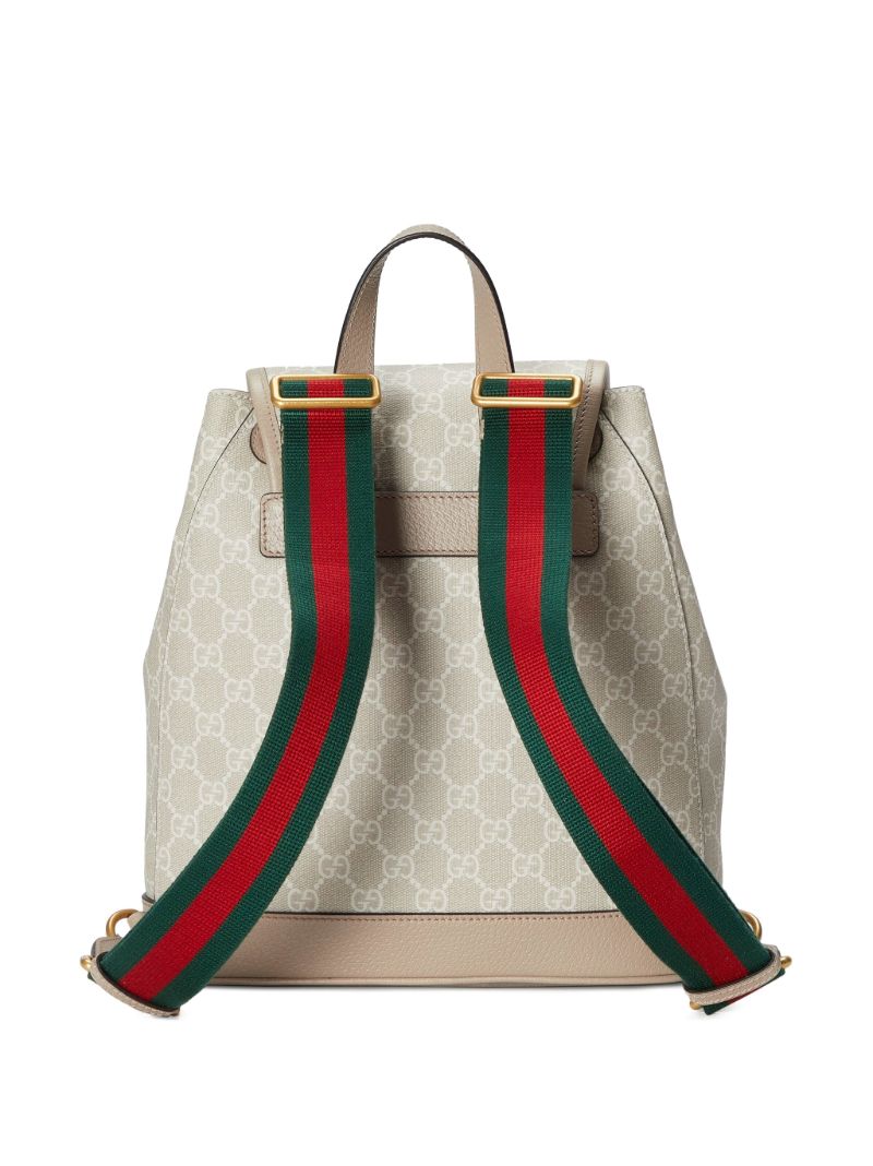 Neutral Gg Supreme Canvas Backpack