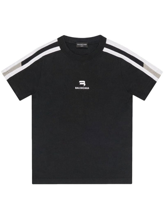Black Shrunk Cotton T-shirt
