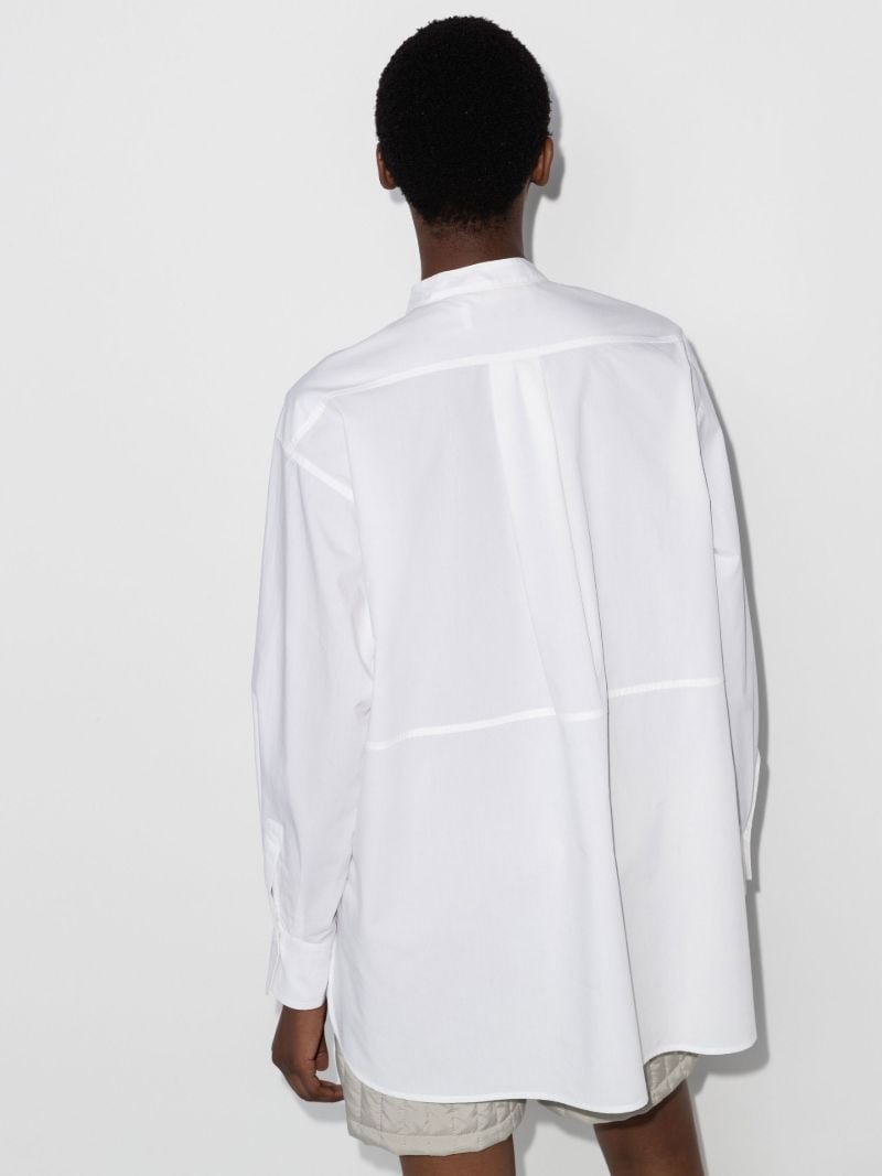 Broderie Anglaise Cotton Poplin Shirt