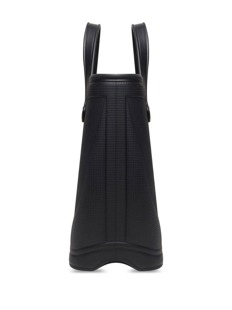 X Crocs Black Large Tote Bag