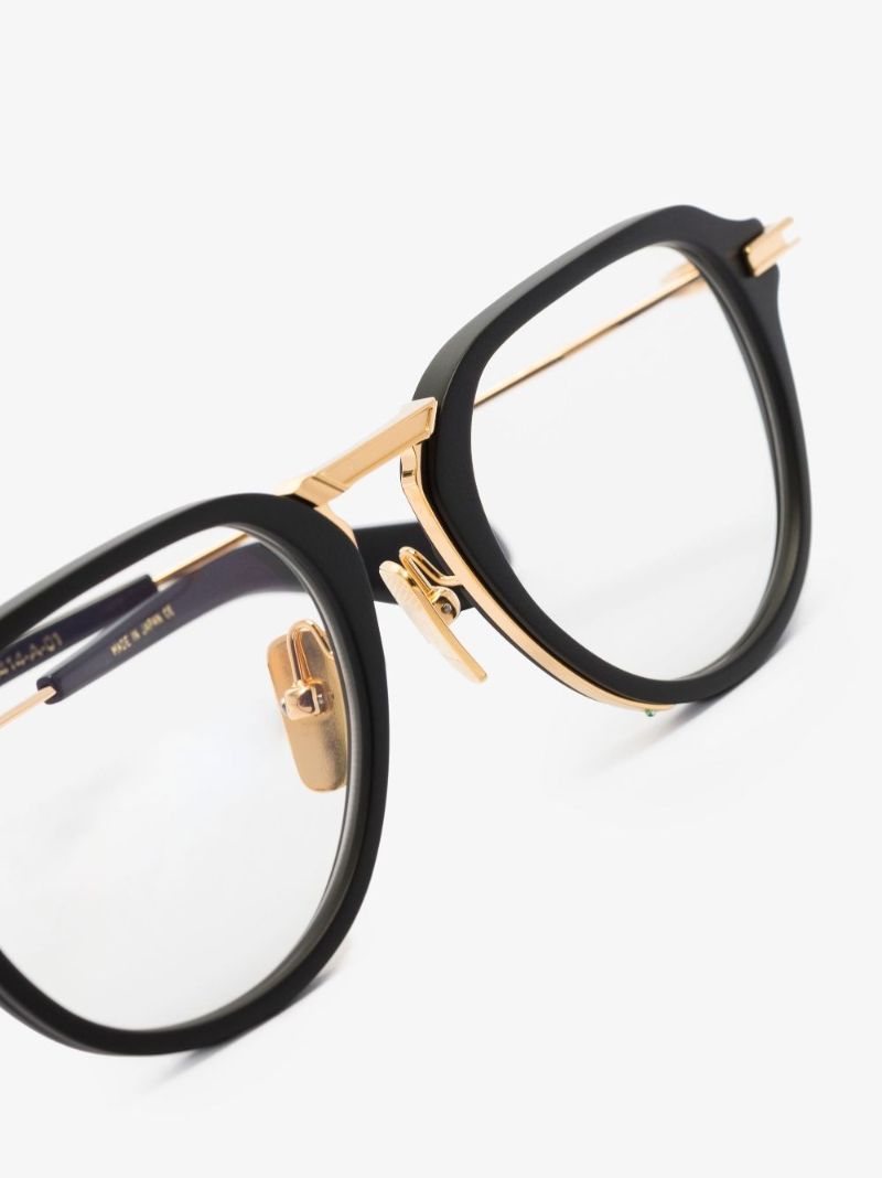 Black Altrist Round Optical Glasses