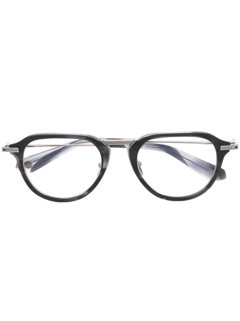 Black Altrist Round Optical Glasses