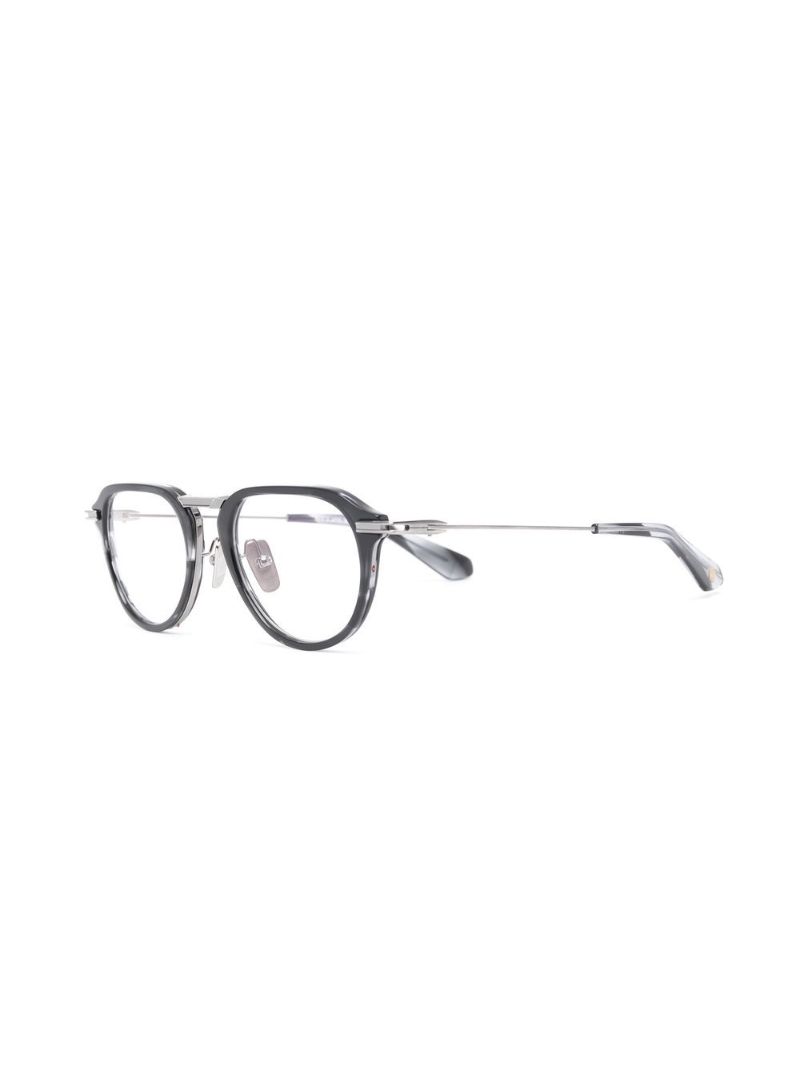 Black Altrist Round Optical Glasses