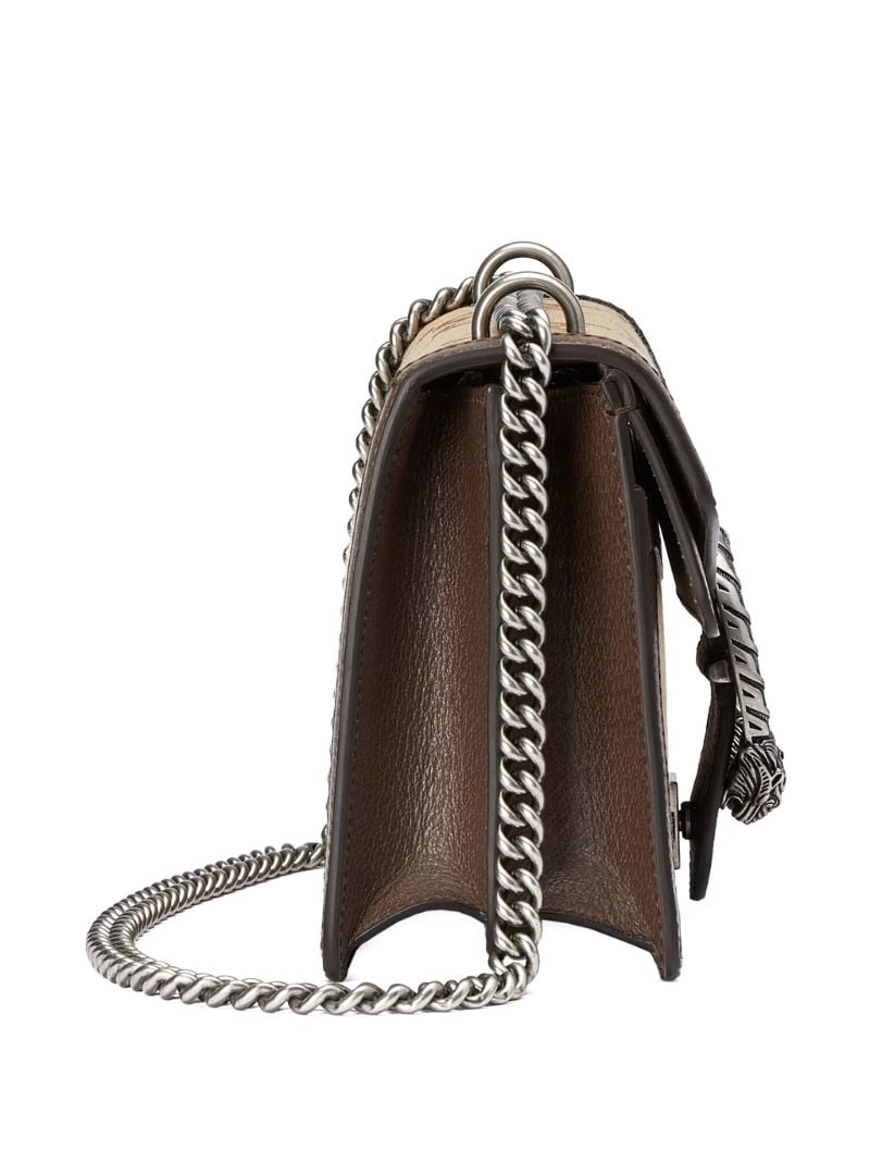 Neutral Dionysus Small Leather Shoulder Bag