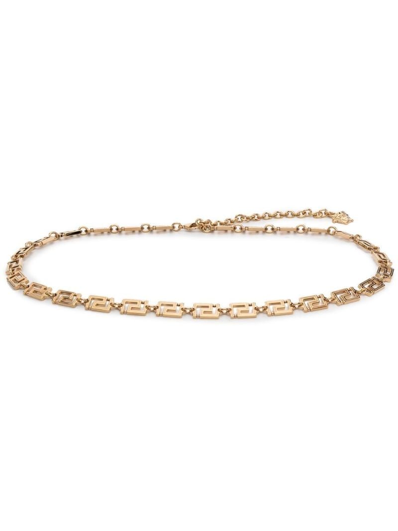 Gold-tone Greca Chain Belt